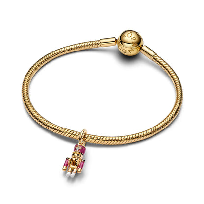 Moveable Nutcracker Dangle Charm
14k gold plating