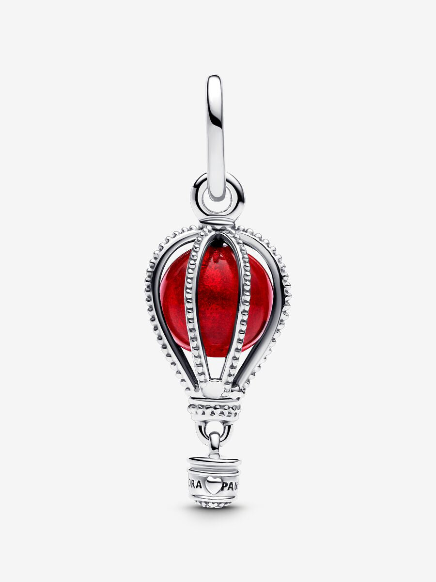 Hot Air Balloon Murano Glass Dangle Charm