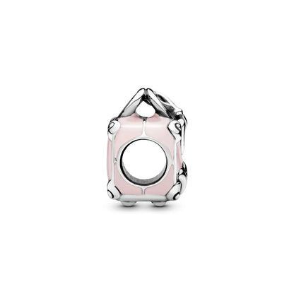 Suitcase Silver Charm