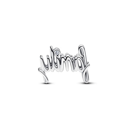 Handwritten Family Charm