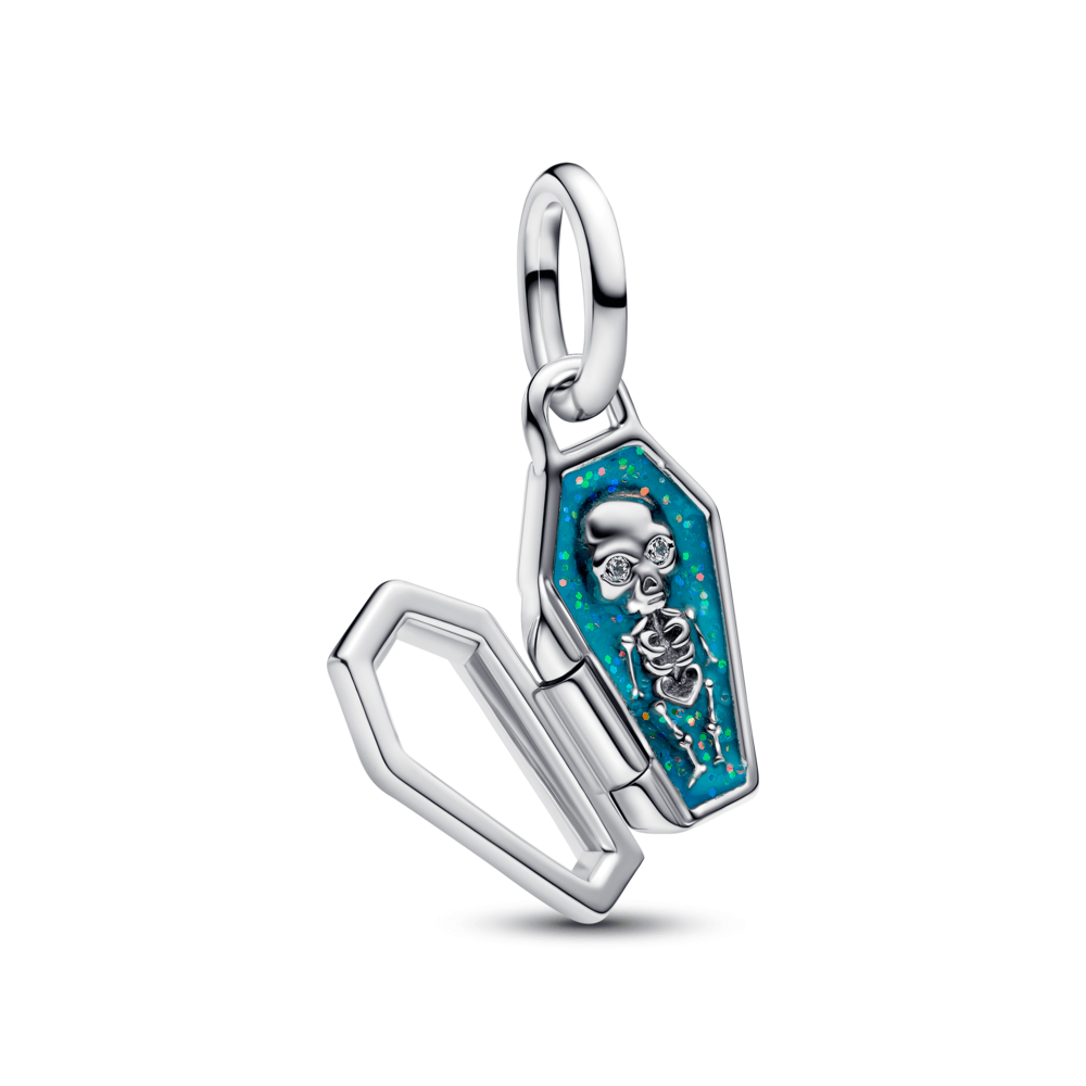 Openable Glow-in-the-dark Coffin Charm