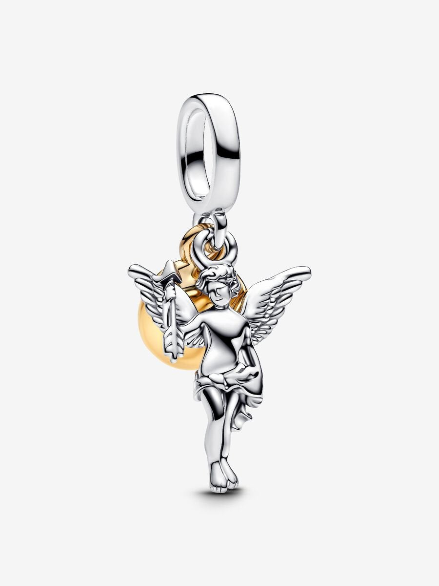 Cupid Dangle Charm
Sterling silver, 14k gold plating