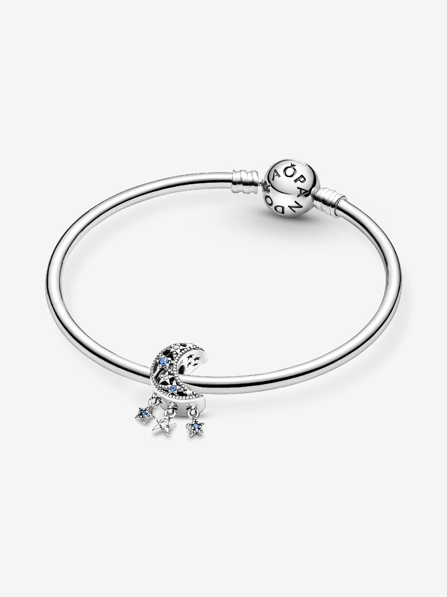 Star & Crescent Moon Charm
Sterling silver