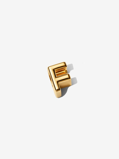 Letter F Alphabet Charm
14k gold plating