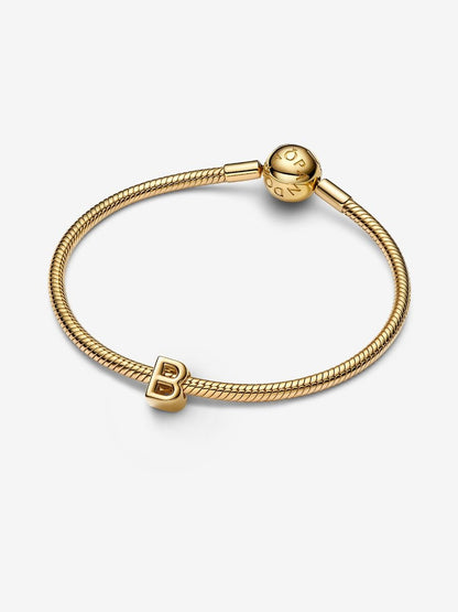 Letter B Alphabet Charm
14k gold plating