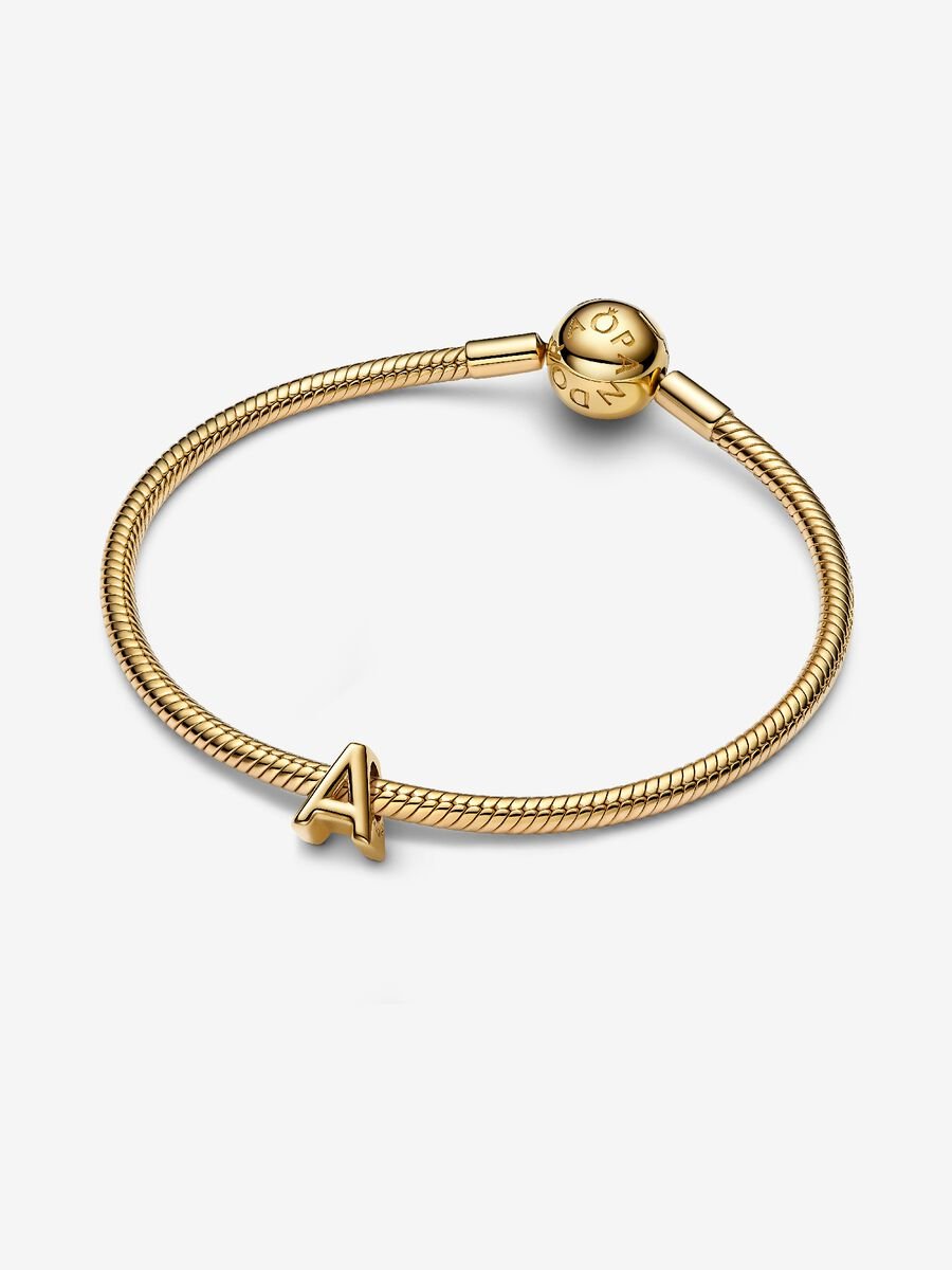 Letter A Alphabet Charm
14k gold plating