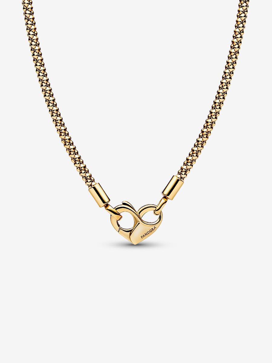 Studded Chain Necklace
14k gold plating