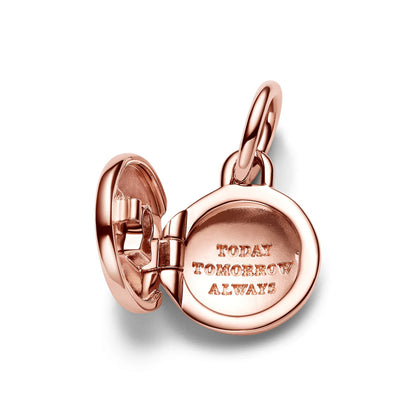 Openable & Engravable Love Locket Dangle