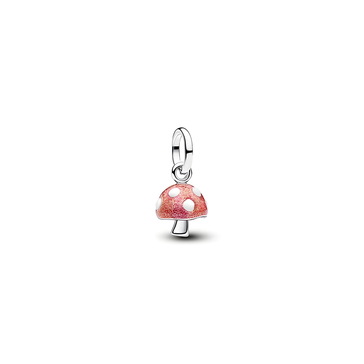 Pandora Glow-in-the-dark Mushroom Dangle Charm