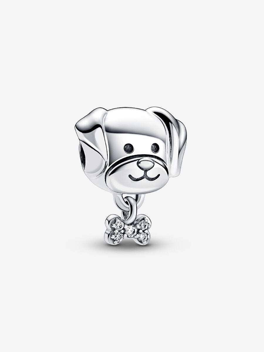 Pet Dog & Bone Charm
Sterling silver