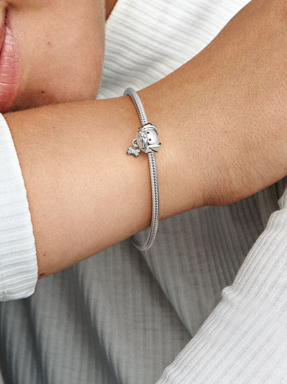 Pet Dog & Bone Charm
Sterling silver