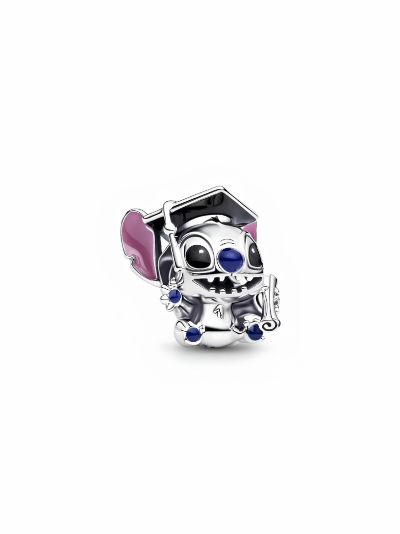 Disney Stitch Graduation Charm