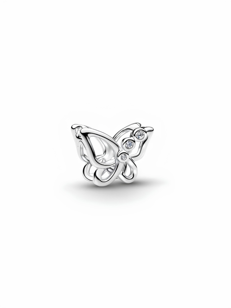 Butterfly Openwork Charm