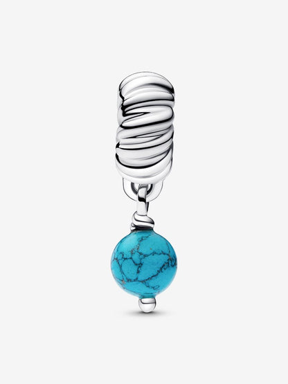 Turquoise-coloured Dangle Charm