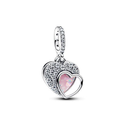 Beautiful Mother Double Dangle Charm
