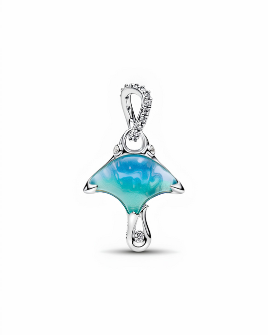 Manta Ray Dangle Charm