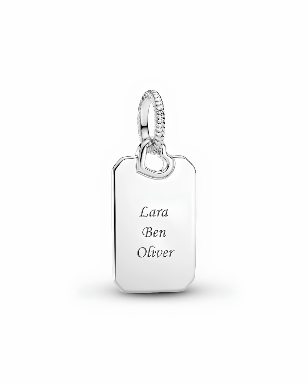 Engravable Rectangle Tag Pendant
