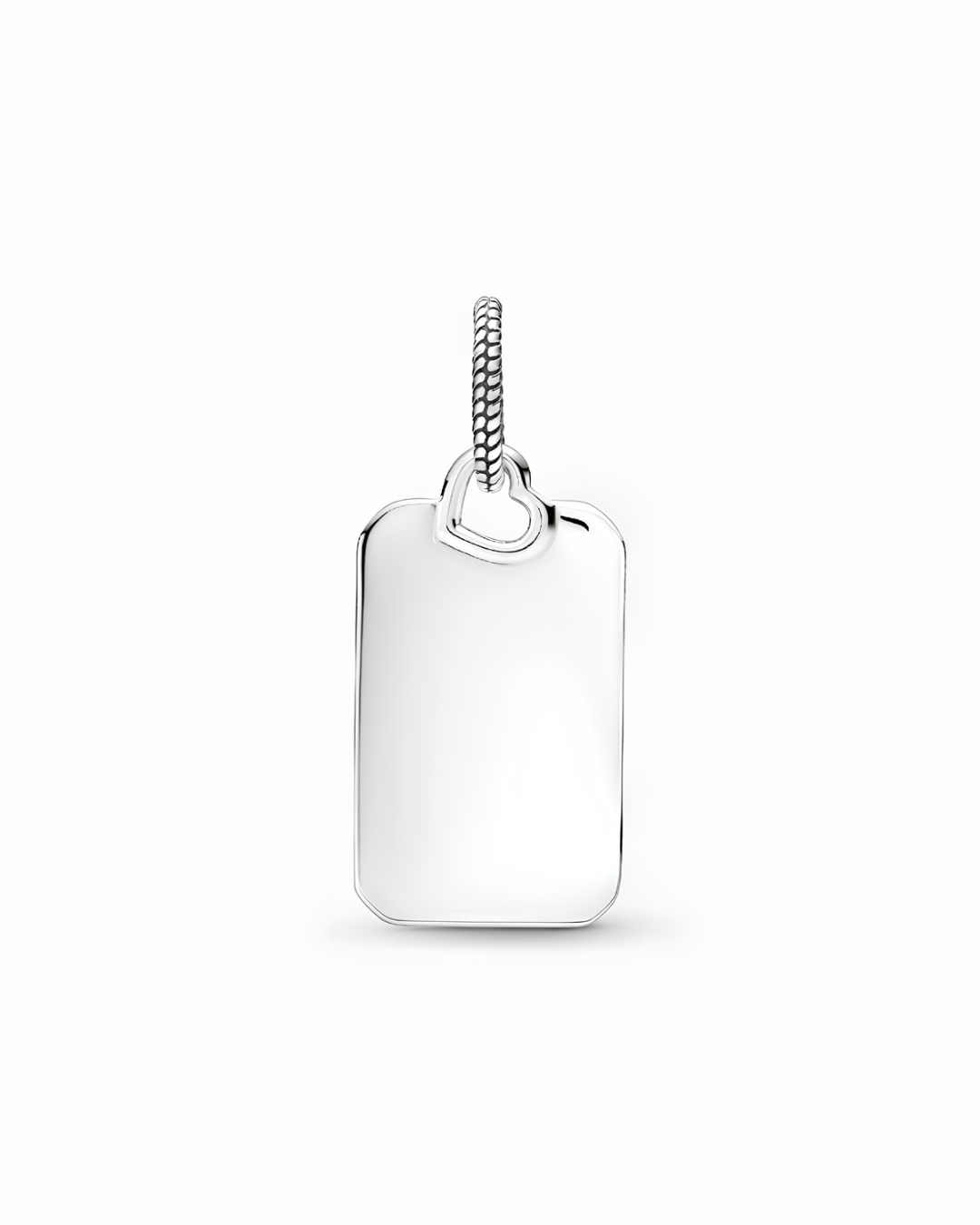 Engravable Rectangle Tag Pendant