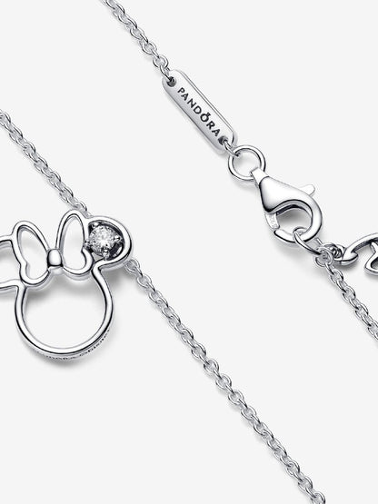 Disney Minnie Mouse Silhouette Collier Necklace