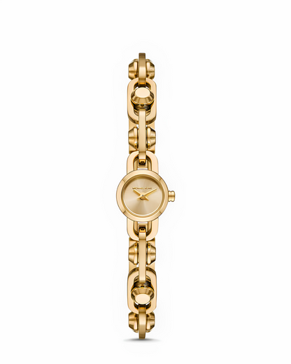 Mini Astor Link Gold-Tone Bracelet Watch