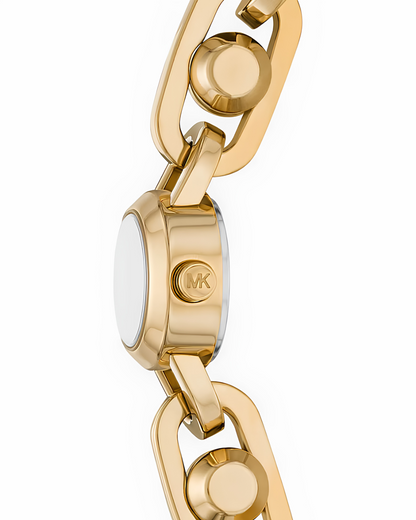 Mini Astor Link Gold-Tone Bracelet Watch