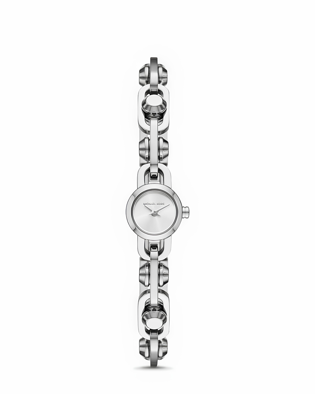Mini Astor Link Silver-Tone Bracelet Watch