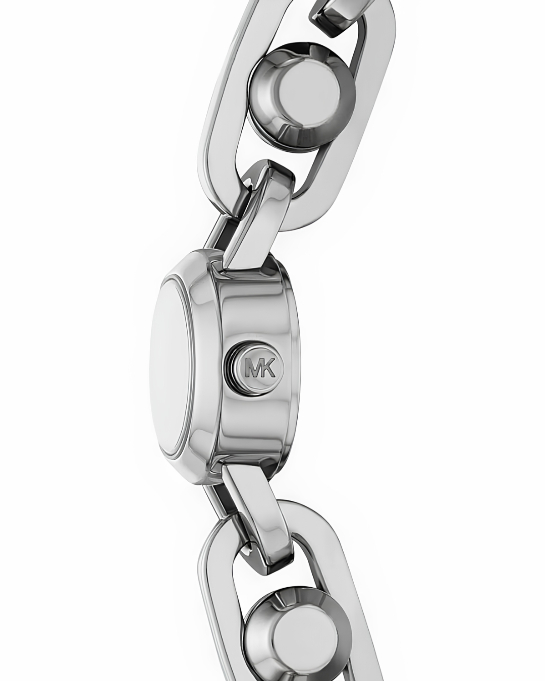 Mini Astor Link Silver-Tone Bracelet Watch