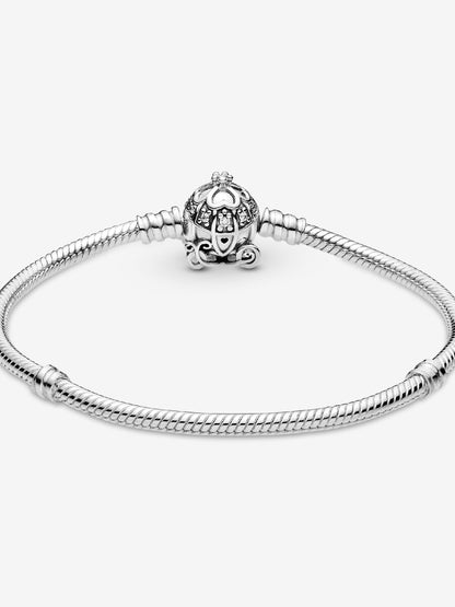 Disney Cinderella Pumpkin Coach Clasp Pandora Moments Bracelet