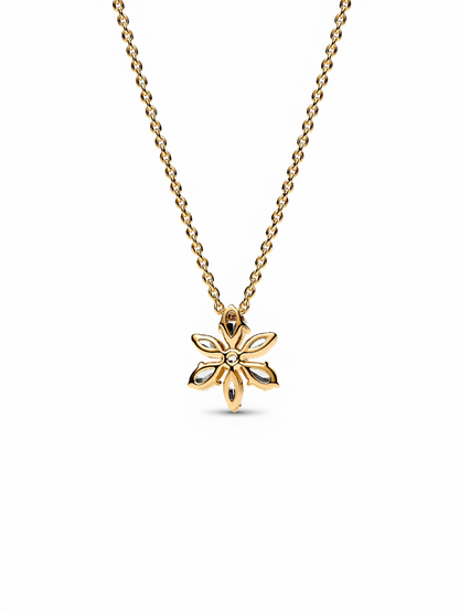 Sparkling Herbarium Cluster Pendant Necklace
14k gold plating