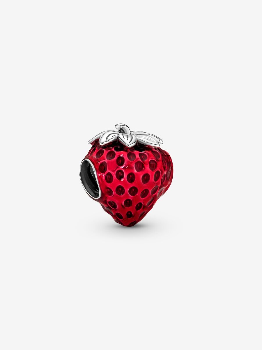 Seeded Strawberry Fruit Charm