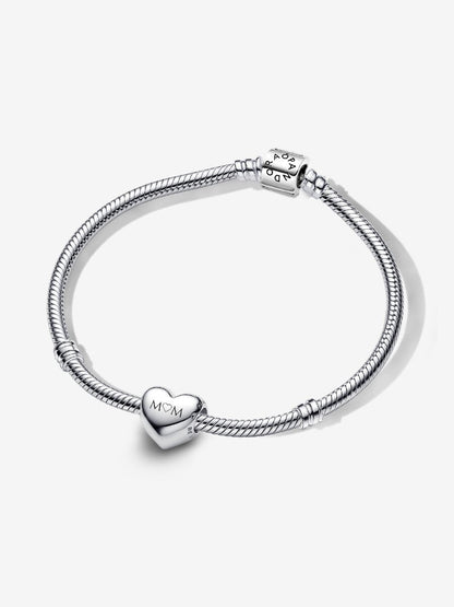 BE LOVE Engravable Heart Bracelet Set