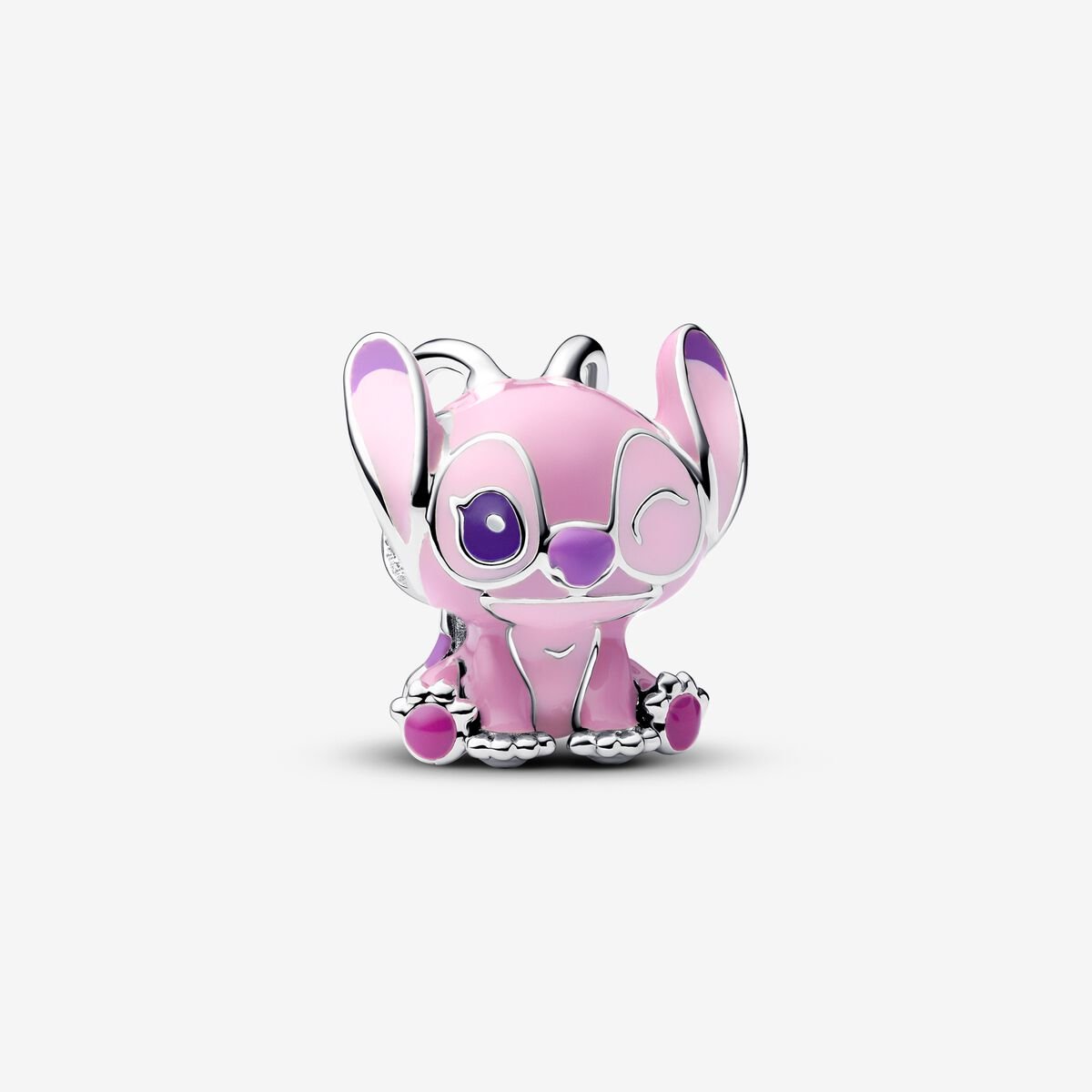 Disney x Pandora Stitch and Angel Charm Duo