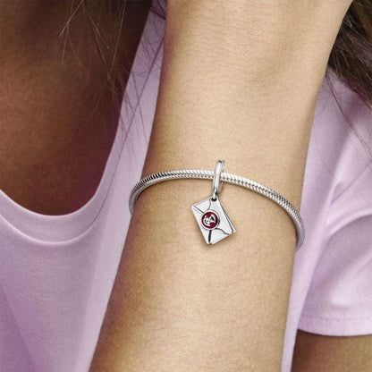 Harry Potter Hogwarts Acceptance Letter Dangle Charm