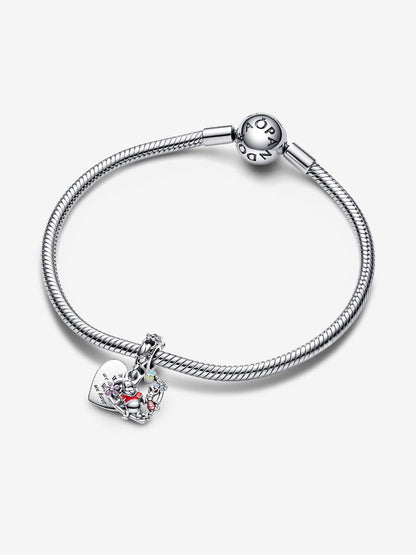Disney Winnie the Pooh & Piglet Double Dangle Charm
