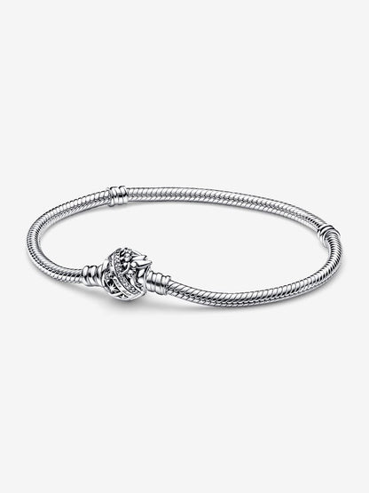 Disney Tinker Bell Clasp Moments Snake Chain Bracelet