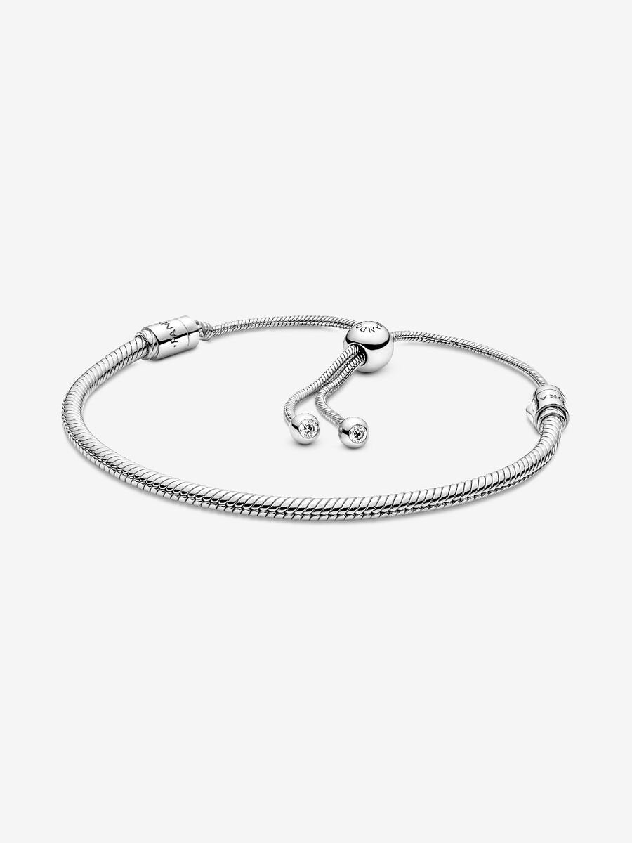 Moments Snake Chain Slider Bracelet