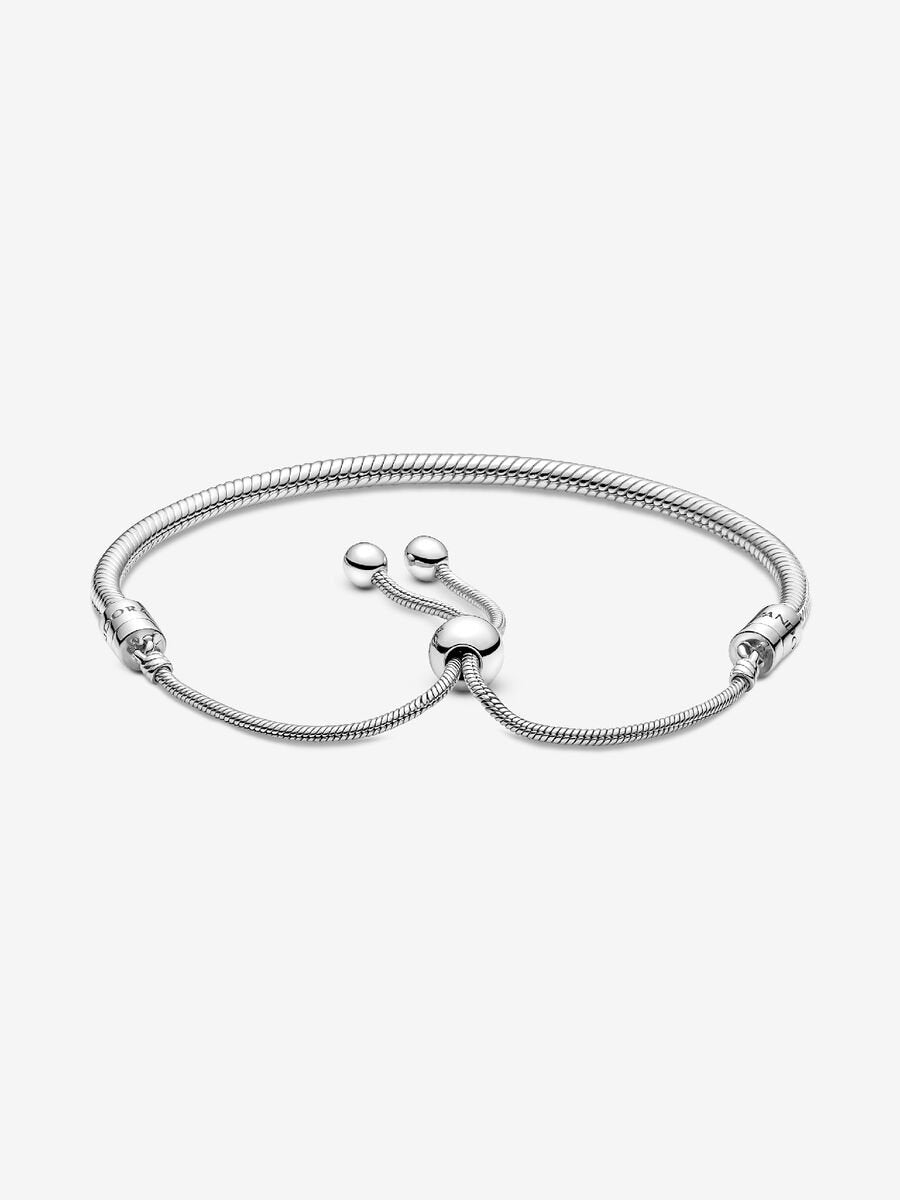Moments Snake Chain Slider Bracelet
