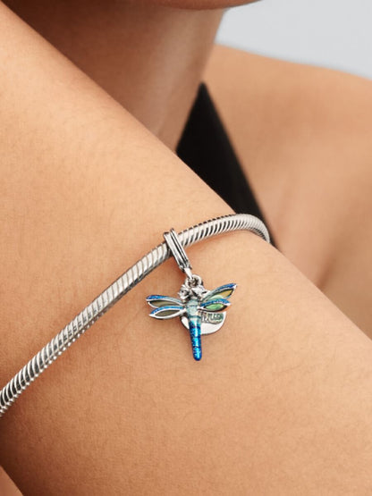 Dragonfly Double Dangle Charm