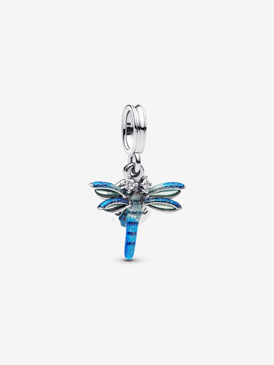 Dragonfly Double Dangle Charm