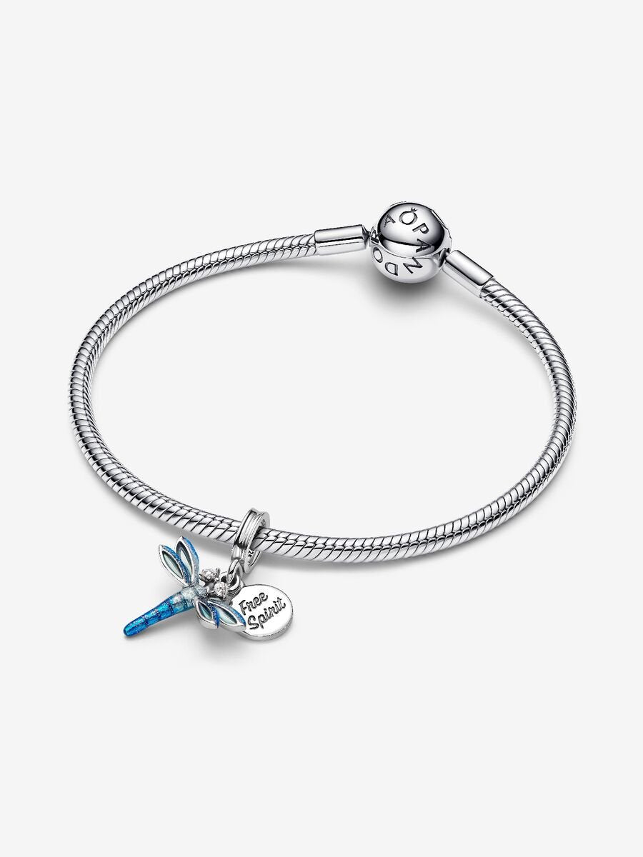 Dragonfly Double Dangle Charm