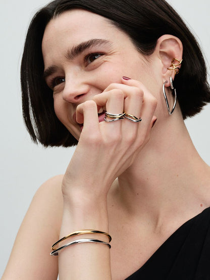 Organically Shaped Bangle