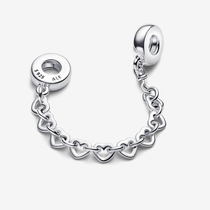Linked Hearts Safety Chain