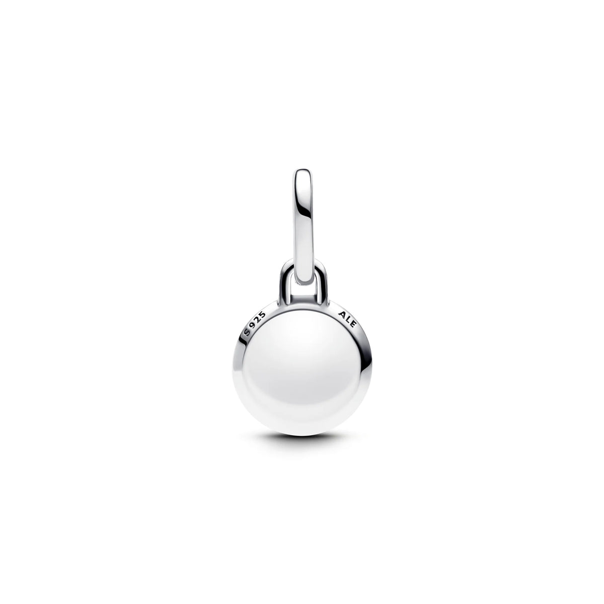 Engravable Evil Eye Sterling Silver Mini Dangle With Murano Glass