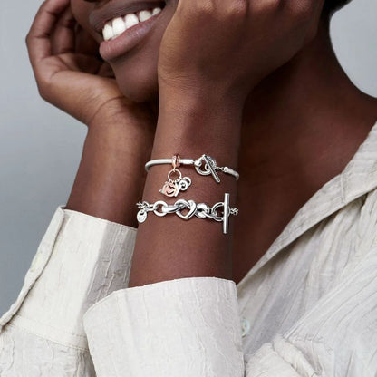 T-Bar Snake Chain Bracelet