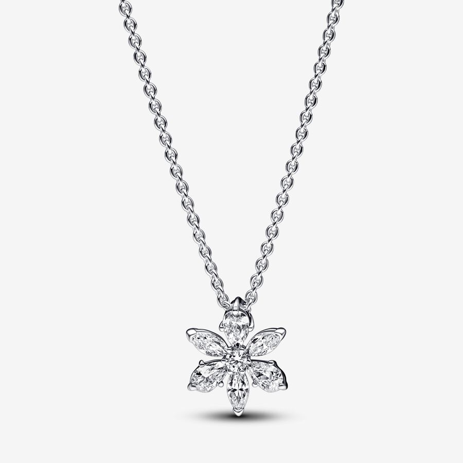 Pandora sparkling herbarium necklace
