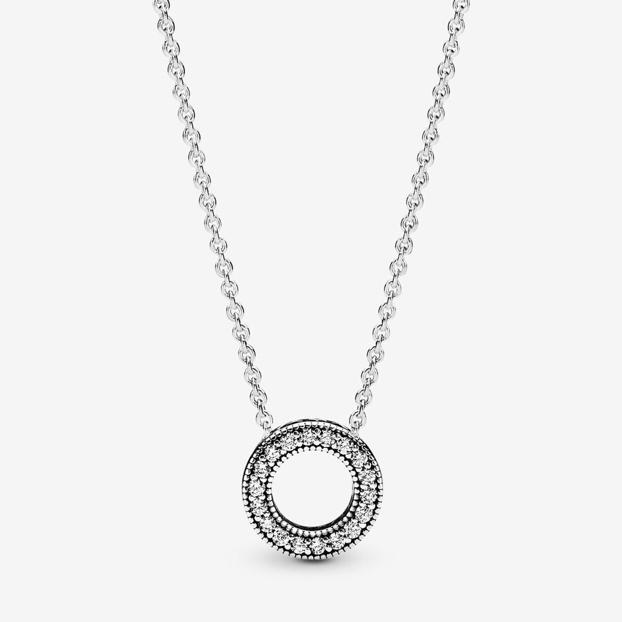 Pandora Signature Circle Necklace